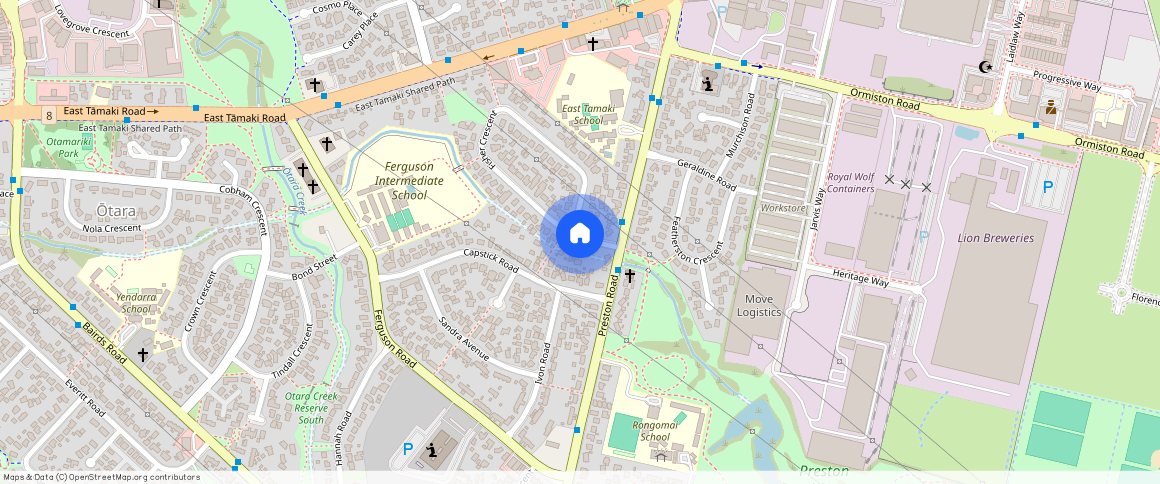 ** Fisher Crescent, Otara, Manukau City