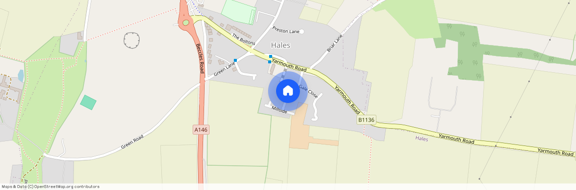 Millside, Norwich, Hales