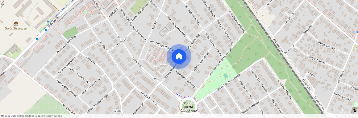 ul. Hanny Malewskiej, Strzeszyn, Jeżyce, Poznań, wielkopolskie