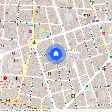 Calle del Cardenal Cisneros, Madrid, Community of Madrid 28010