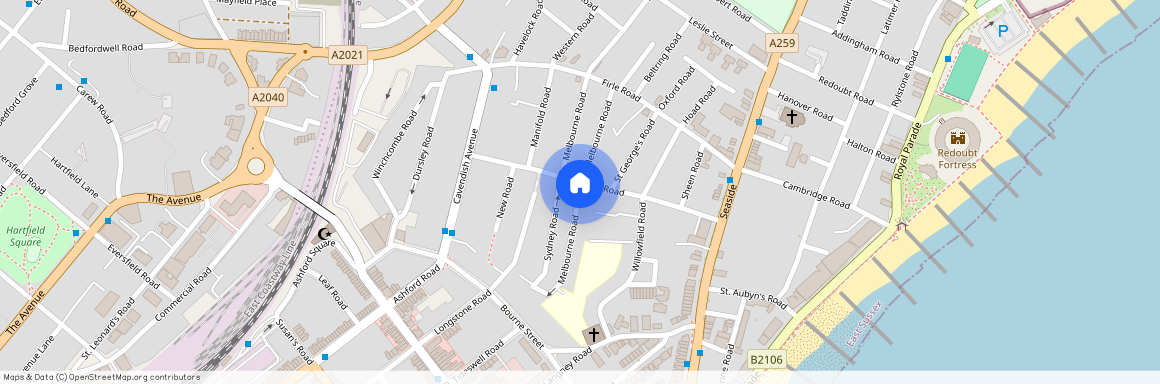 Melbourne Road, Eastbourne, BN22