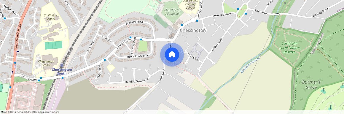 Green Lane, Chessington KT9