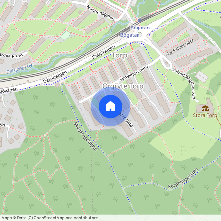 Nils Hasselskogs gata, Mölndal