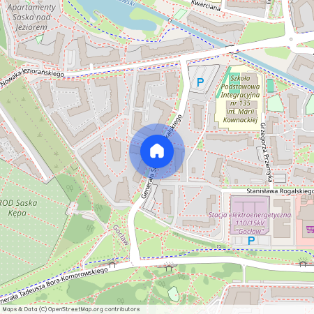 ul. gen. Stanisława Skalskiego, Gocław, Praga-Południe, Warszawa, mazowieckie