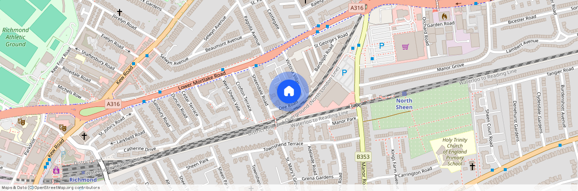 Crown Terrace, TW9, London