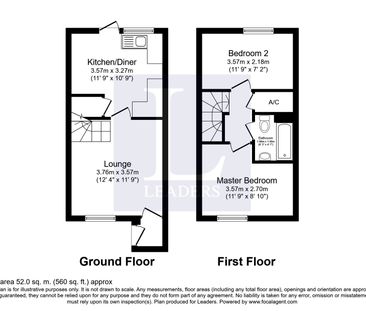 2 bedroom house to rent The Windermere, Kempston, Bedford, Bedfords... - Photo 2
