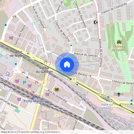 1004, Lausanne, Chemin de Renens 52C, 52e