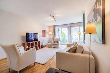 Möblierte Wohnung mit Terrasse und Garten in Hamburg-Wandsbek - Foto 4