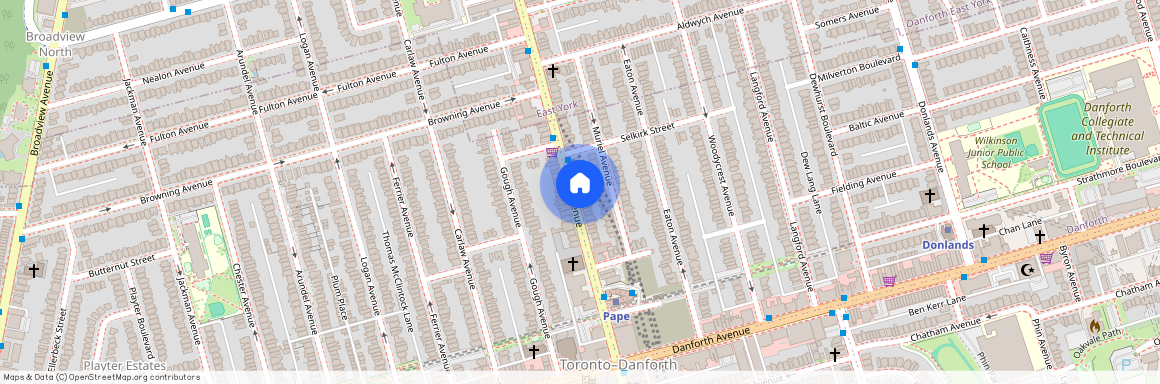 797 Pape Ave, Toronto