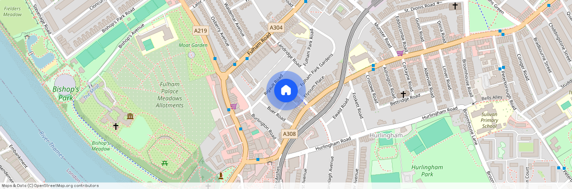 Fulham Park Gardens, Fulham, SW6