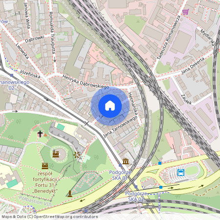 ul. św. Kingi, Stare Podgórze, Podgórze, Kraków, małopolskie