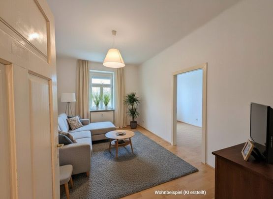 Altbau-Charme mit Grünblick: 2-Zimmer-Wohnung in Top-Lage bei Schloss Eggenberg! - Foto 1