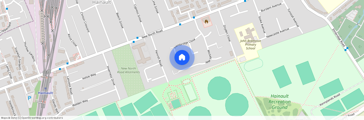 Trentbridge Close, Hainault