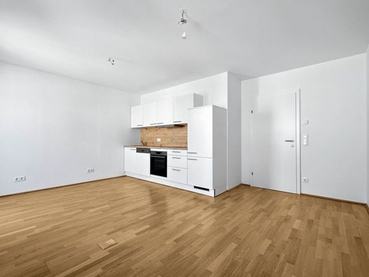 MIete: Smarte 1-Zimmer-Wohnung im 5. Obergeschoss in Wien Favoriten | Balkon - Photo 1