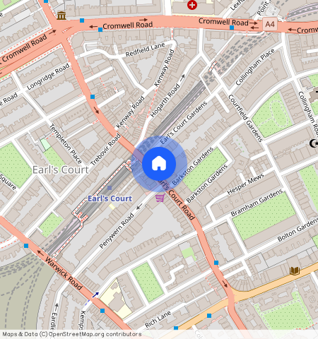 ** Earls Court Road, London, SW5 9AN