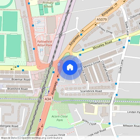 Monica Grove, Manchester M19