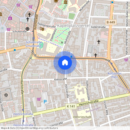 Hochstr 5, 64283 Hessen - Darmstadt