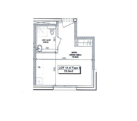 Location Appartement 1 pièce 23m² GUIPAVAS 29490 - Photo 4