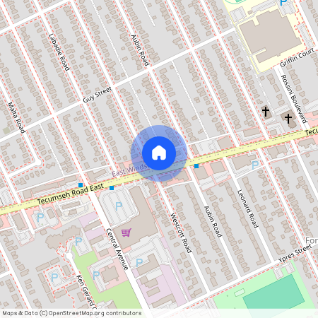 ON, 3820 Tecumseh Rd E, N8W 1J1, Windsor
