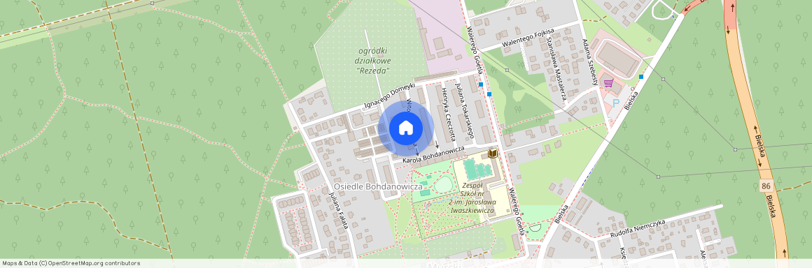 ul. Witolda Budryka, Murcki, Katowice, śląskie