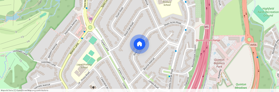 King Charles Road, Halesowen, West Midlands, B62