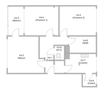 Location – Appartement T3 – 73m2 – Creutzwald - Photo 5