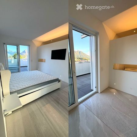Duplex contemporaneo ammobiliato con vista San Salvatore - Foto 2