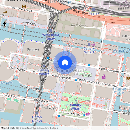 South Quay Square, Canary Wharf, E14