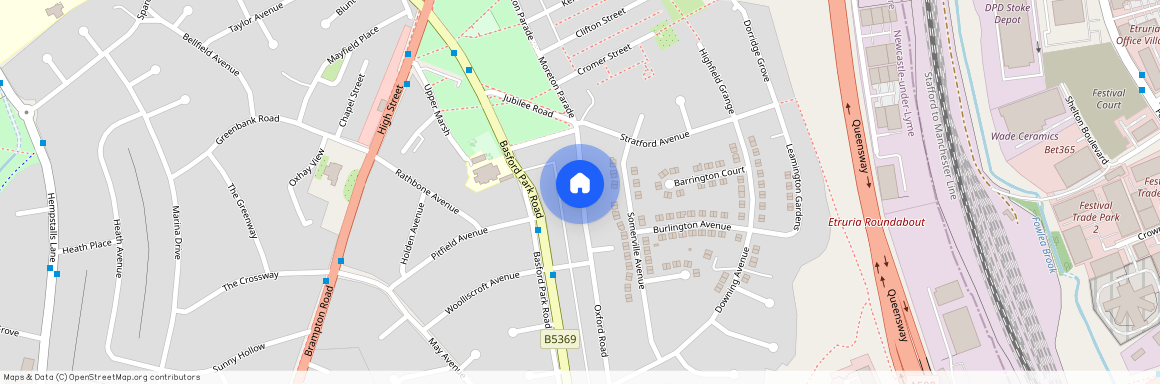 Oxford Road, Newcastle, Staffordshire, ST5 0PZ