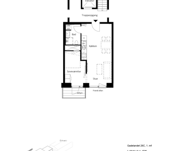 Gadelandet 26C, 1. mf - Photo 1