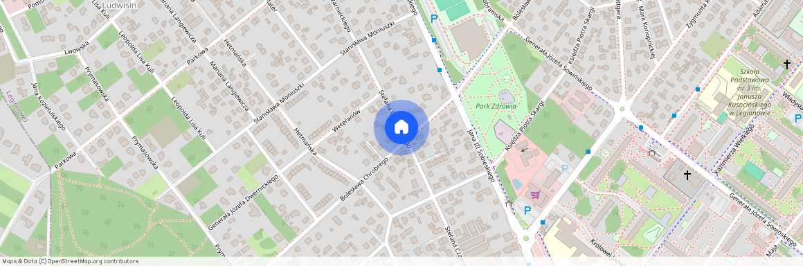 Legionowski, Legionowo, Stefana, Czarnieckiego