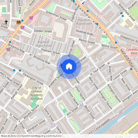 Prebend Street, Angel, Islington, London, N1