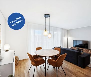 Furnished room with en-suite bathroom Directly at the Muttenz train... - Foto 2