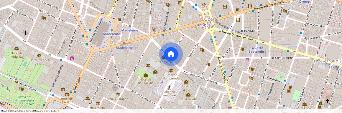 Volney 2, Rue Volney, Paris