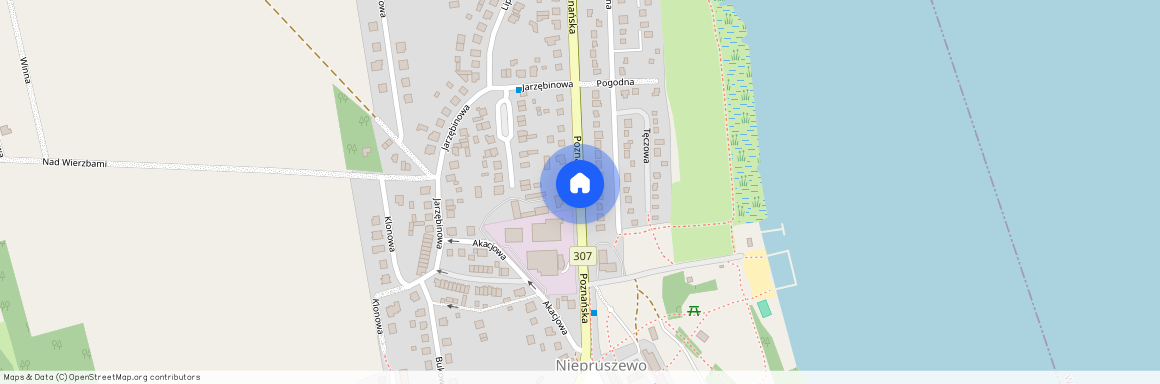 ul. Poznańska, Niepruszewo, Buk, poznański, wielkopolskie