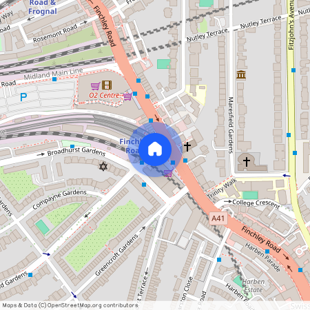 Canfield Gardens, South Hampstead, London