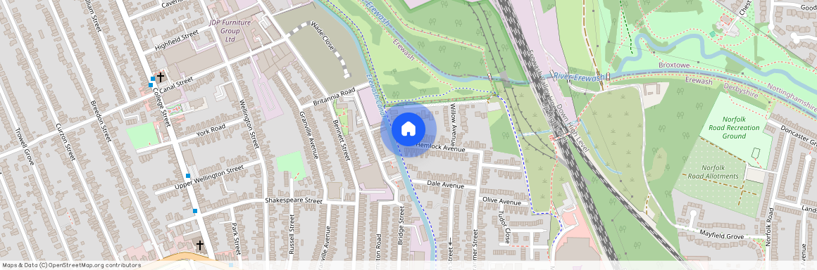 Room 3 50 Hemlock Avenue, Long Eaton, Nottingham