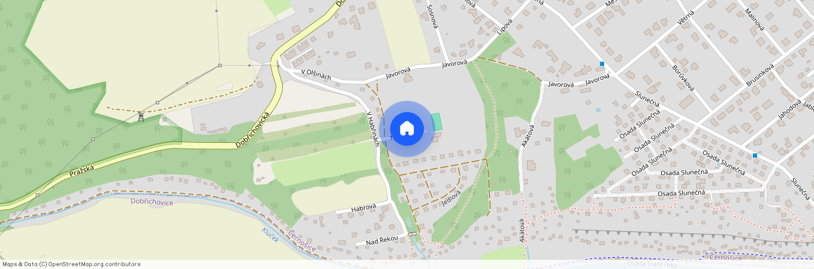 V Olšinách, Černošice, okres Praha-západ