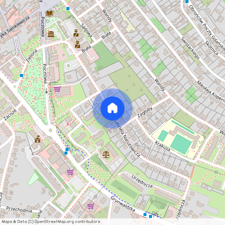 ul. Gabriela Narutowicza, Jaworzno, śląskie