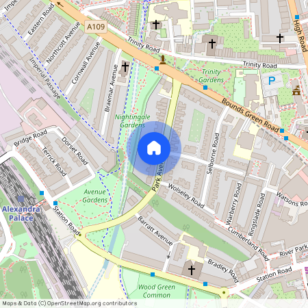 Park Avenue, Alexandra, N22