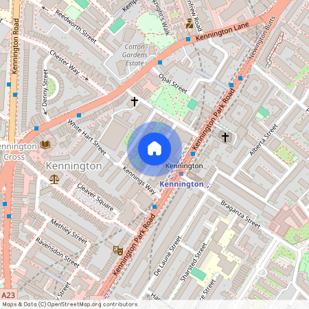 Kennings Way, SE11, Kennington, London, SE11