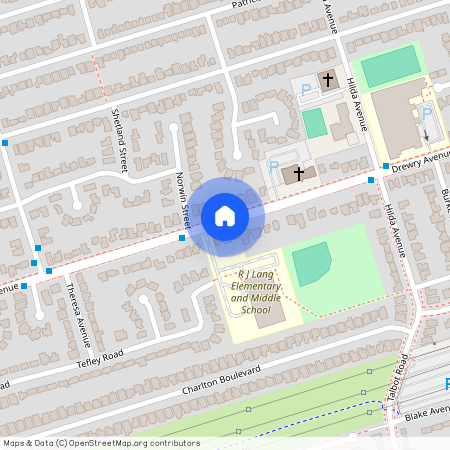 google map, North York, North York, Toronto, M2M 1E3