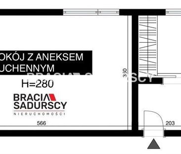 Mieszkanie Kraków Nowa Huta powierzchnia 35.2 m² C206-WM-30069 - Фото 4