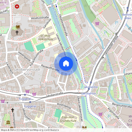 Untere Jakobermauer 9, 86152 Augsburg OT Innenstadt