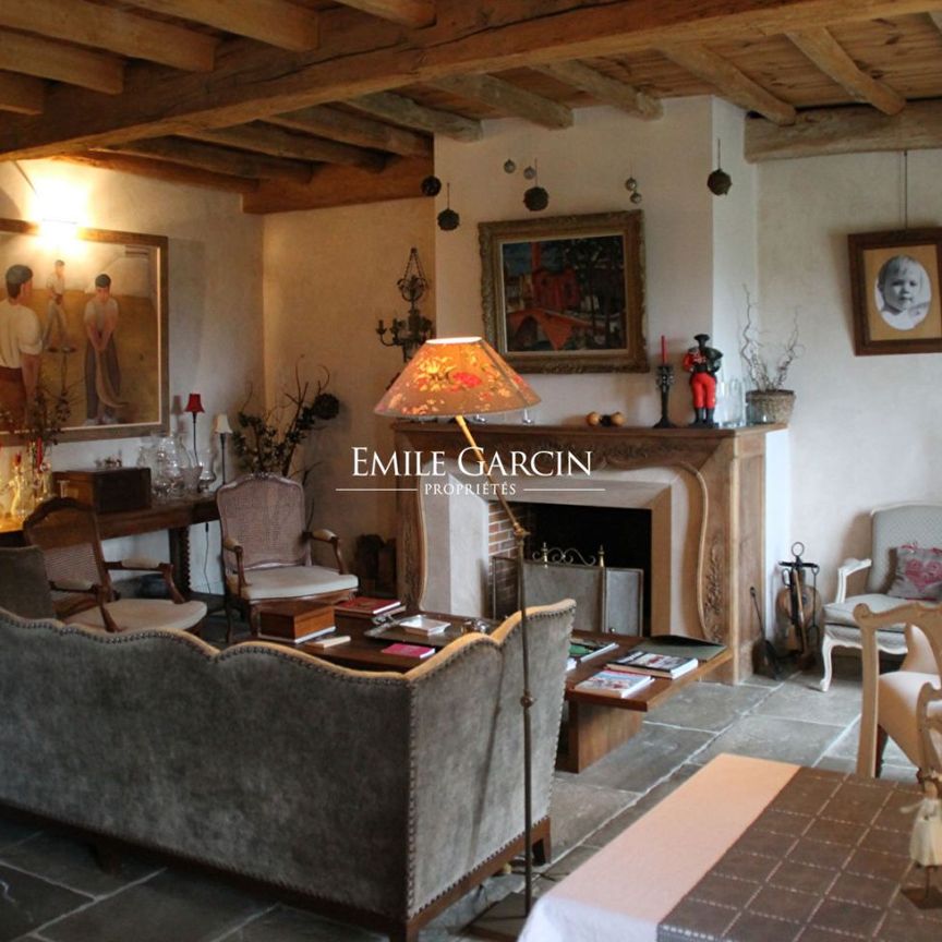 Maison à louer aux portes de Biarritz, au calme avec piscine chauffée. - Photo 1