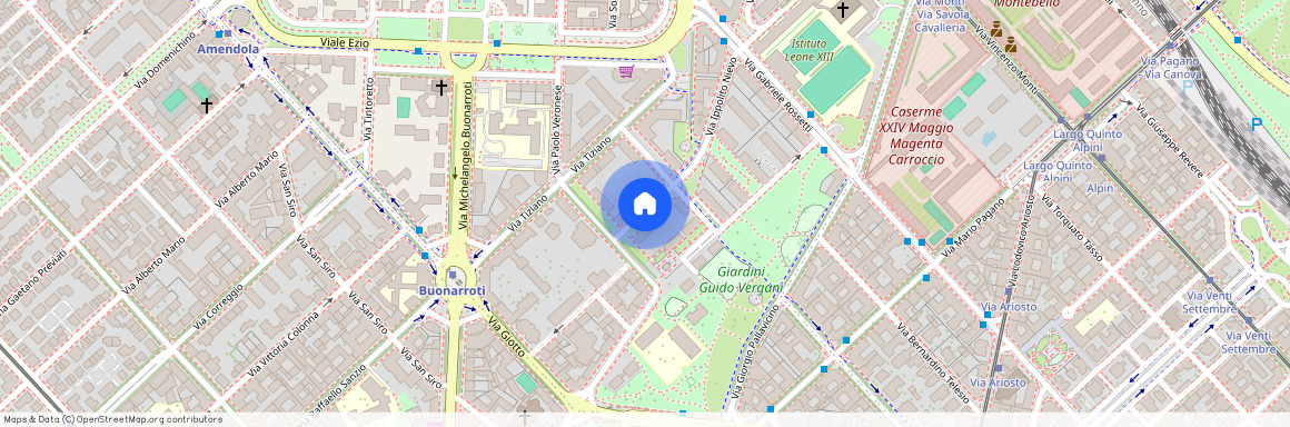 Via Giacomo Griziotti, Milan, Lombardy 20145