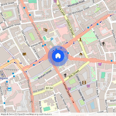 New Drum Street, Aldgate, London, E1