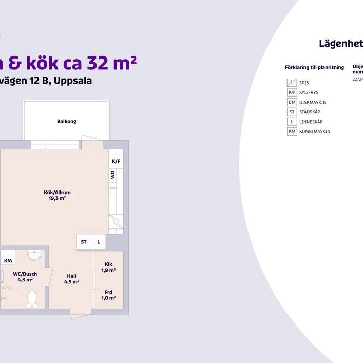 Herrhagsvägen 12B, 75267, Uppsala - Photo 1