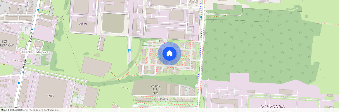 ul. Mariana Domagały, Złocień, Bieżanów-Prokocim, Kraków, małopolskie