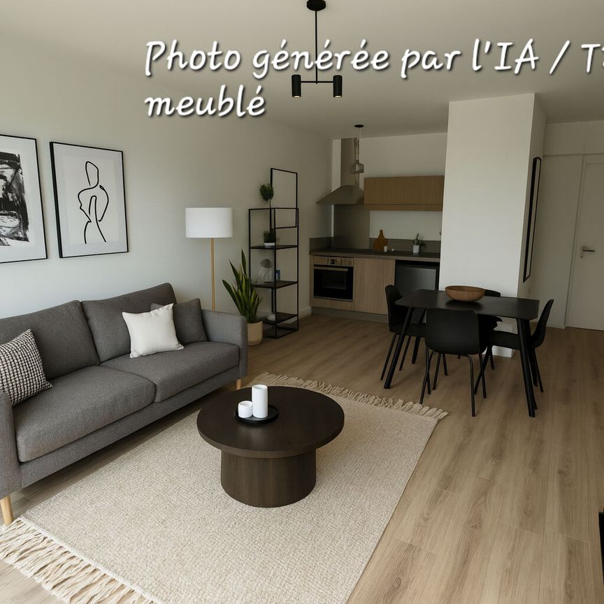 Location appartement 2 pièces, 42.00m², Chartres - Photo 1